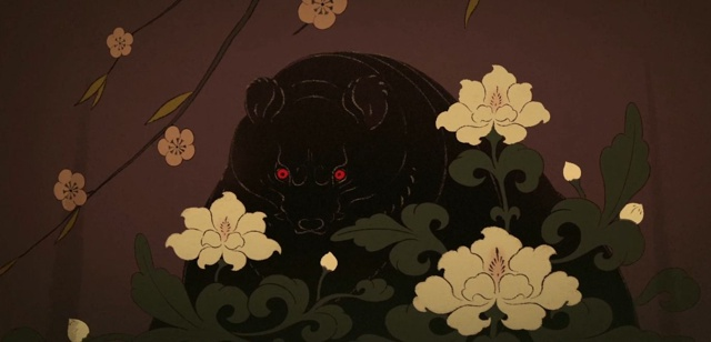 bear on the kasaya, кашая