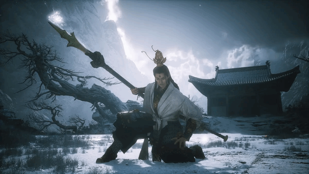 Black Myth Wukong, erlang fights, эрлан сражается