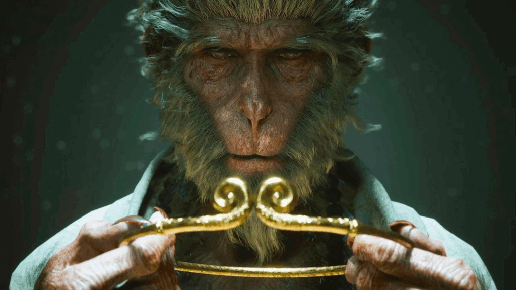 Black Myth Wukong, monkey and circlet, обезьяна и обруч