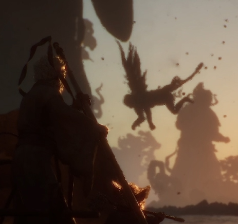 Black Myth Wukong, sworn brother monkey, обезьяна названый брат