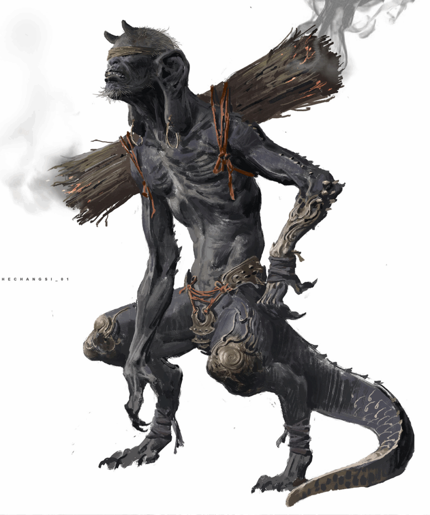 god of hao mt, божество горы хао