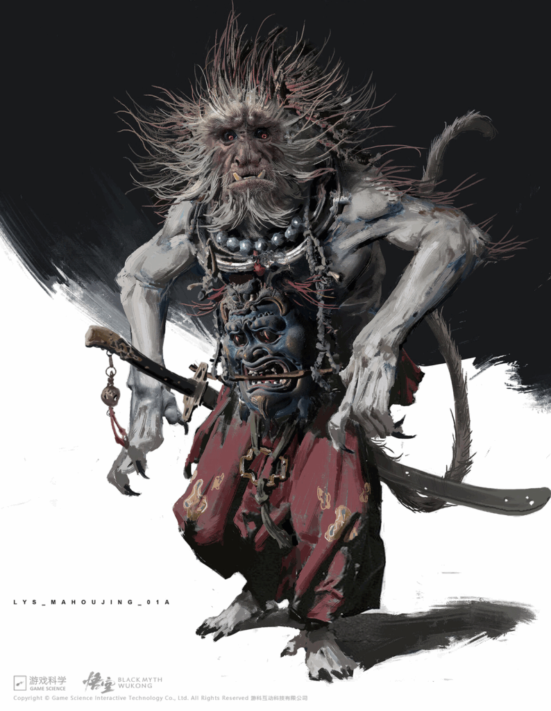 macaque chief, вождь обезьян