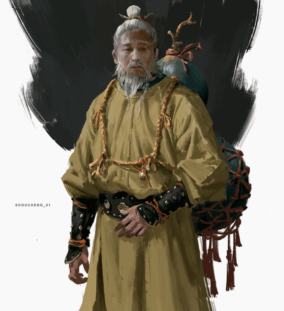 Black Myth Wukong, Yuan Shoucheng oracle, предсказатель Юань Шоучэн