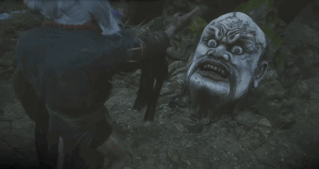 Black Myth Wukong, buddha_s head, голова будды
