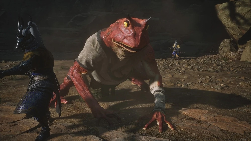 Black Myth Wukong, earth frog, земляная лягушка