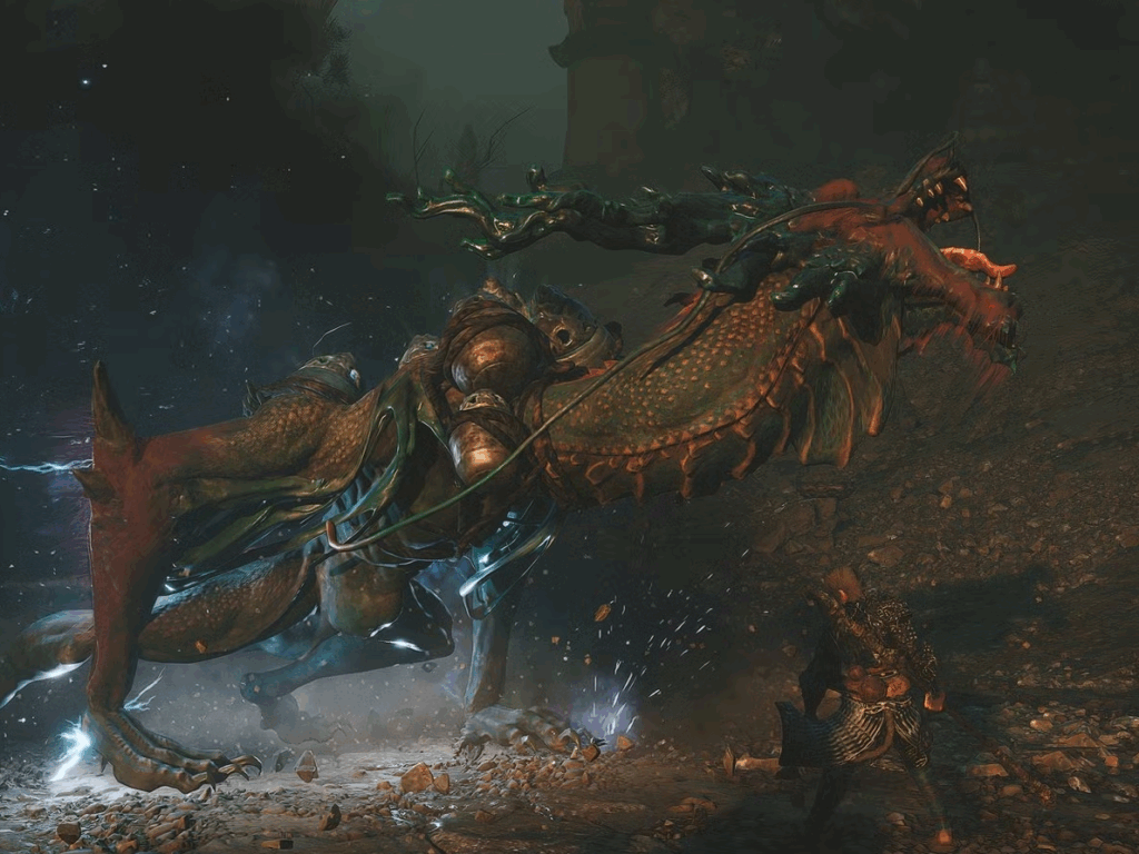 Black Myth Wukong, red long, красный лун