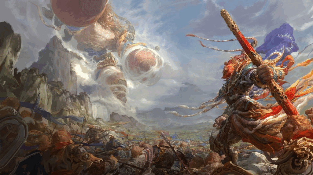 The legend of wukong, war, война