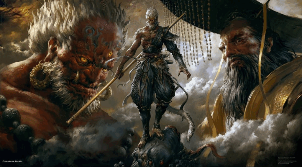 The legend of wukong, легенда об укуне