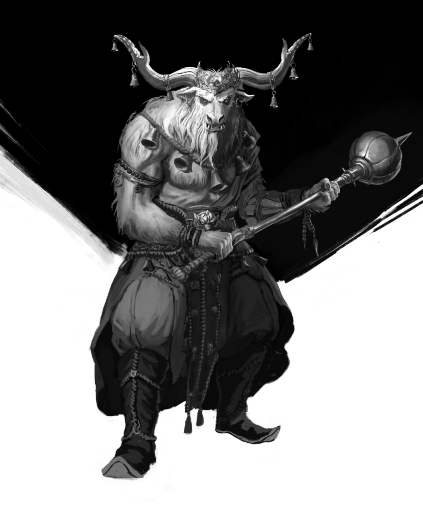 Characters, numowang sketch, набросок Нюмована